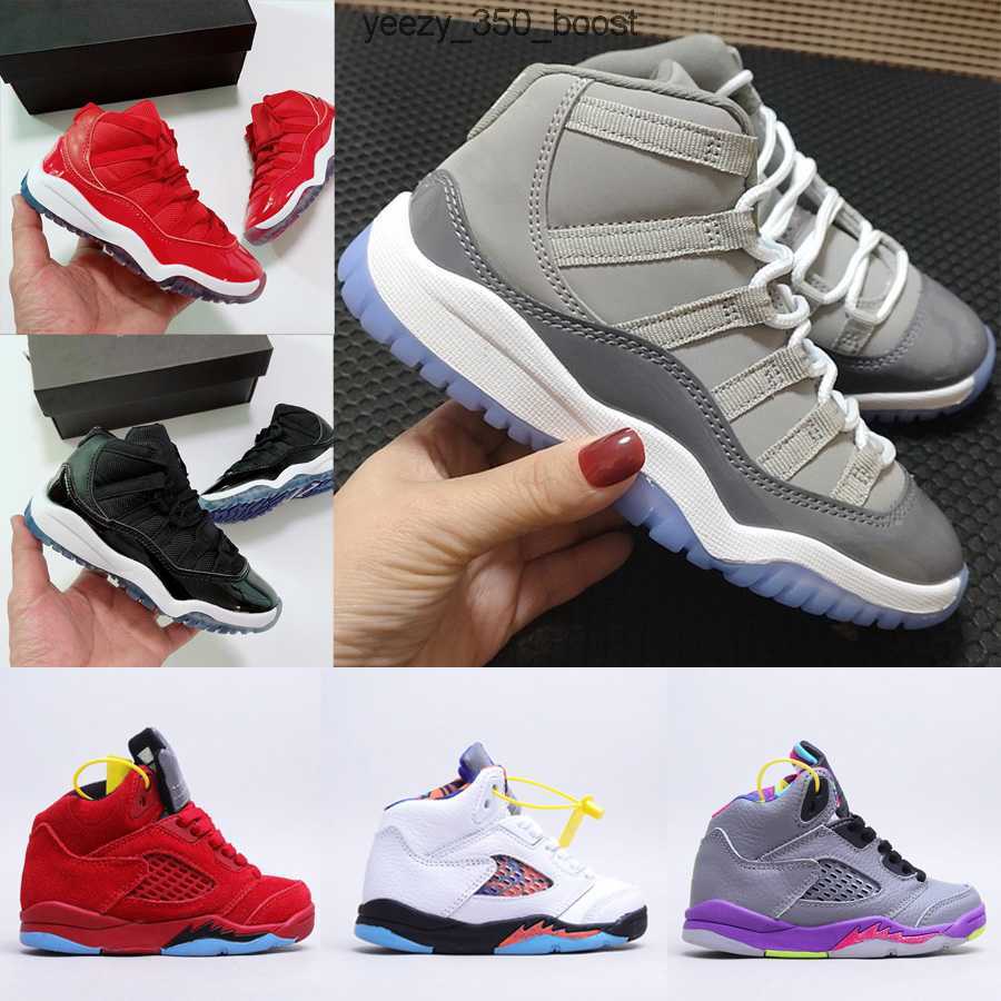 2022 Infant 11s 5s Kids Basketball Shoes For Boys Girls Jumpman 11 5 Bred Black Cat Flint Sports Snekeakers Designer Court Purple Toddler GTB1, As photos
2022 Infant 11s 5s Kids Basketball Shoes For Boys Girls Jumpman 11 5 Bred Black Cat Flint Sports Snekeakers Designer Court Purple Toddler GTB1, As photos