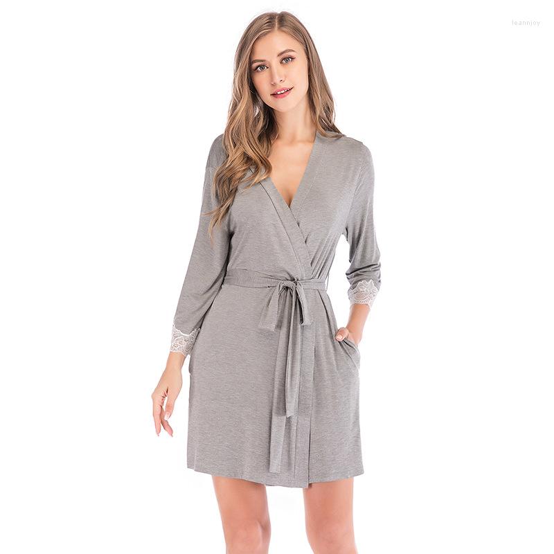 Women' Sleepwear Sexy Mini Robe Night Dressing Gownn Breathable Modal Kimono Robes For Women Loose Three Quarter Sleeve Women, Red sleepwear robe
Women' Sleepwear Sexy Mini Robe Night Dressing Gownn Breathable Modal Kimono Robes For Women Loose Three Quarter Sleeve Women, Red sleepwear robe