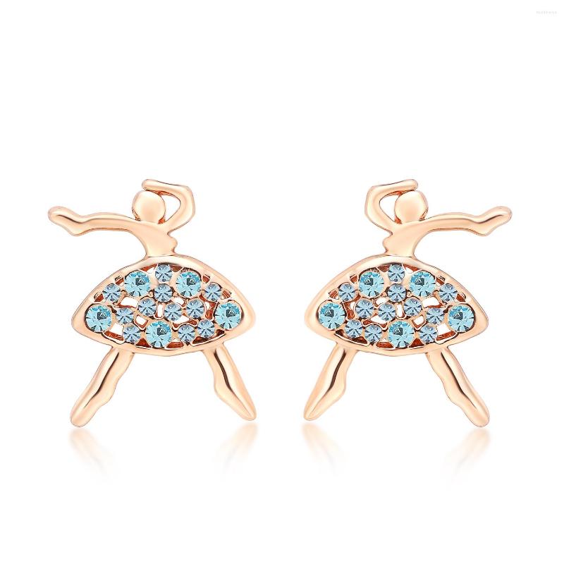 Stud Earrings ER-00073 Korean Fashion Crystal Jewlery Birthday Gift Gold Plated Luxury Dancing Girl Earring For Women Item
Stud Earrings ER-00073 Korean Fashion Crystal Jewlery Birthday Gift Gold Plated Luxury Dancing Girl Earring For Women Item