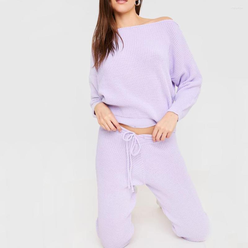 Women' Two Piece Pants Casual Pieces Set Knitted Sweat Suit Sweatpants Cotton Winter Pullover Plus Size Pink Tracksuit Women O-neck Top
Women' Two Piece Pants Casual Pieces Set Knitted Sweat Suit Sweatpants Cotton Winter Pullover Plus Size Pink Tracksuit Women O-neck Top