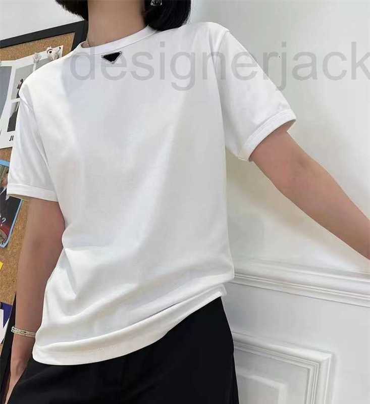 Women' T-Shirt designer 23 Spring Summer Classic Triangle Simple Splice Casual Men' Loose Short Sleeve Underlay T-shirt UDFI, White4
Women' T-Shirt designer 23 Spring Summer Classic Triangle Simple Splice Casual Men' Loose Short Sleeve Underlay T-shirt UDFI, White4