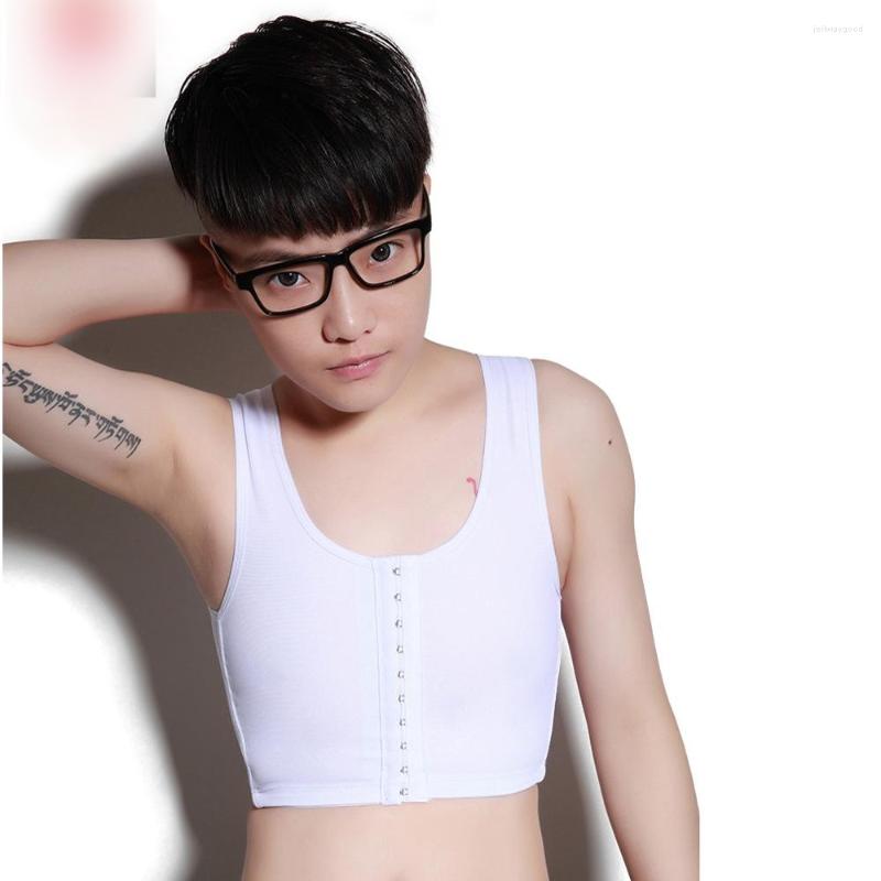 Bustiers & Corsets Adjustable Straps Short Corset Tee Super Flat Bra Tomboy Chest Binder Buckle Breast Trans Vest Casual Shapers Tops, White
Bustiers & Corsets Adjustable Straps Short Corset Tee Super Flat Bra Tomboy Chest Binder Buckle Breast Trans Vest Casual Shapers Tops, White