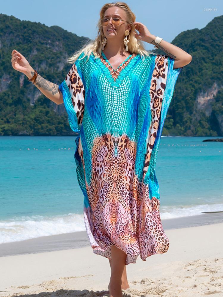 Women's Swimwear Kaftans For Women 2023 Printed Bohemian Beach Dresses Maxi Robe Bathing Suits Seaside Holiday Beachwear Drop Sales, Zs2000-1
Women's Swimwear Kaftans For Women 2023 Printed Bohemian Beach Dresses Maxi Robe Bathing Suits Seaside Holiday Beachwear Drop Sales, Zs2000-1