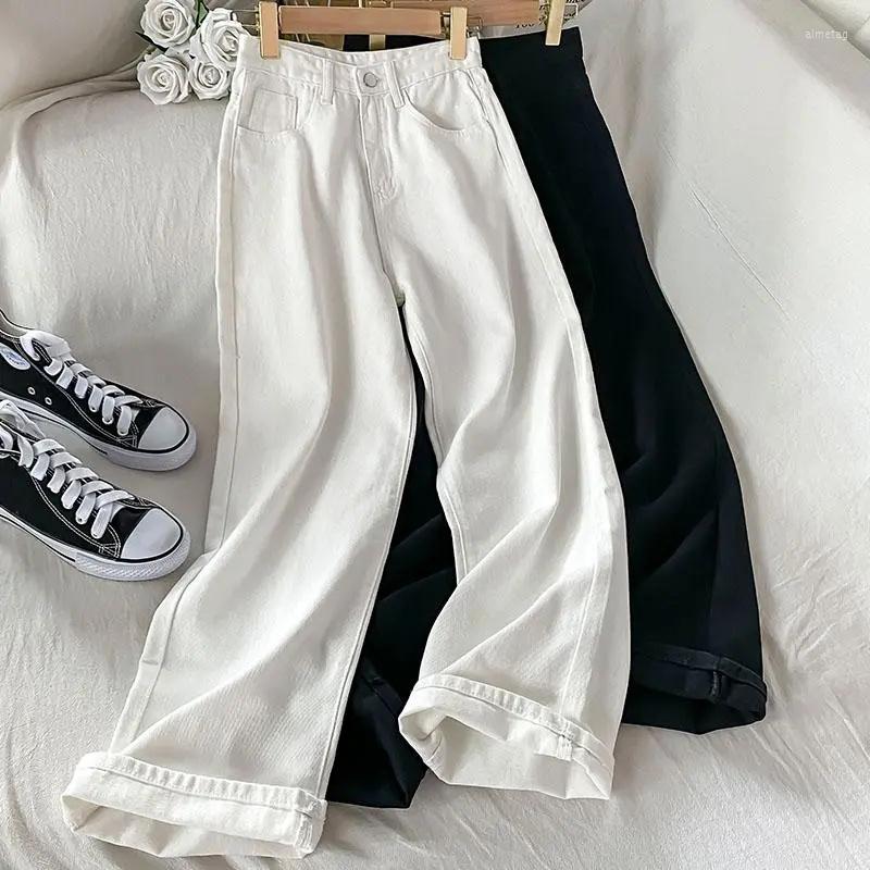 Women' Jeans Women' White Casual 2023 Summer Korean Style High Waist Wide Leg Pants Woman All-Match Loose Denim, Black
Women' Jeans Women' White Casual 2023 Summer Korean Style High Waist Wide Leg Pants Woman All-Match Loose Denim, Black
