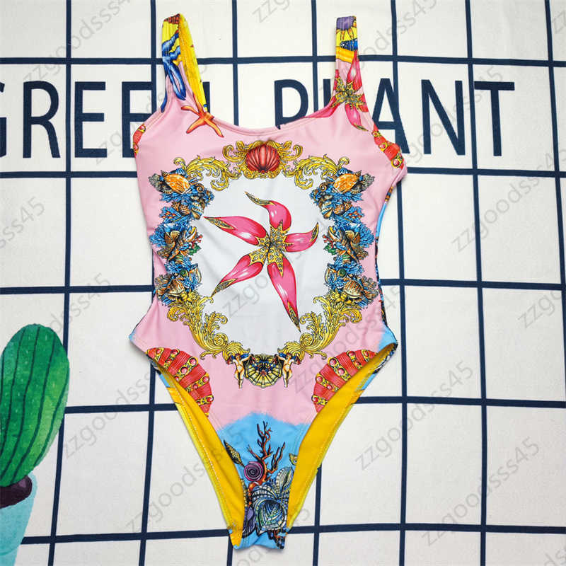 Summer Fashion Designer Womens Bikini Sets Sexy Fashion Colorful Embroidered Flower Pattern Printed Backless One-piece Swimsuit Clear Strap Bathing
Summer Fashion Designer Womens Bikini Sets Sexy Fashion Colorful Embroidered Flower Pattern Printed Backless One-piece Swimsuit Clear Strap Bathing