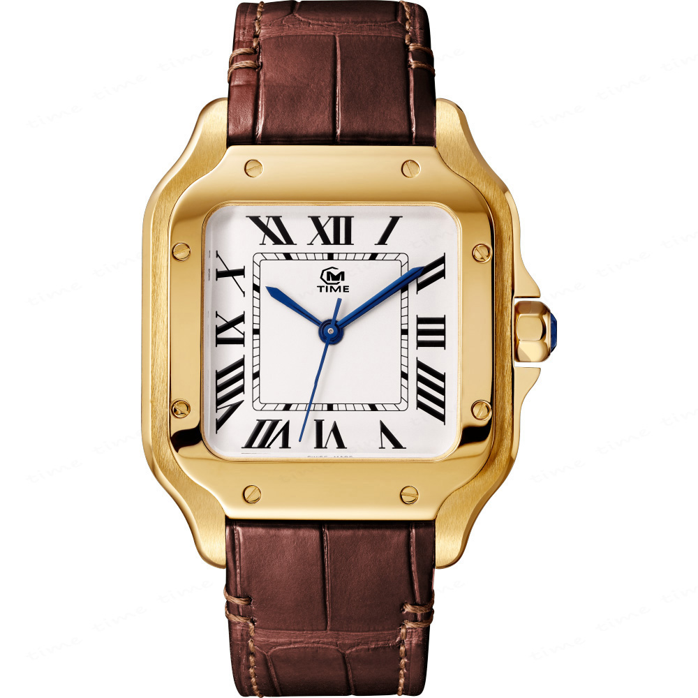 Men's watch quartz movement business style unique design gold strap 50 meters waterproof suitable for dating gifts, Colour 13
Men's watch quartz movement business style unique design gold strap 50 meters waterproof suitable for dating gifts, Colour 13