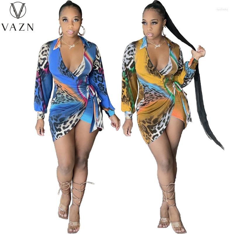 Casual Dresses VAZN 2023 INS Mini Dress Asymmetrical Sexy Club Retro Mature Fashion Deep V-Neck Full Sleeve Vestidos For Female, Blue
Casual Dresses VAZN 2023 INS Mini Dress Asymmetrical Sexy Club Retro Mature Fashion Deep V-Neck Full Sleeve Vestidos For Female, Blue