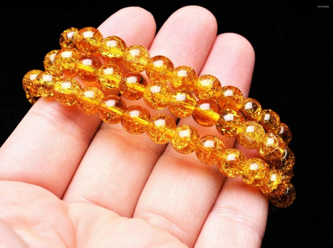 Strand 7mm Natural Hima Alaya Yellow Quartz Crystal Gemstone Round Beads Bracelet 20"
Strand 7mm Natural Hima Alaya Yellow Quartz Crystal Gemstone Round Beads Bracelet 20"