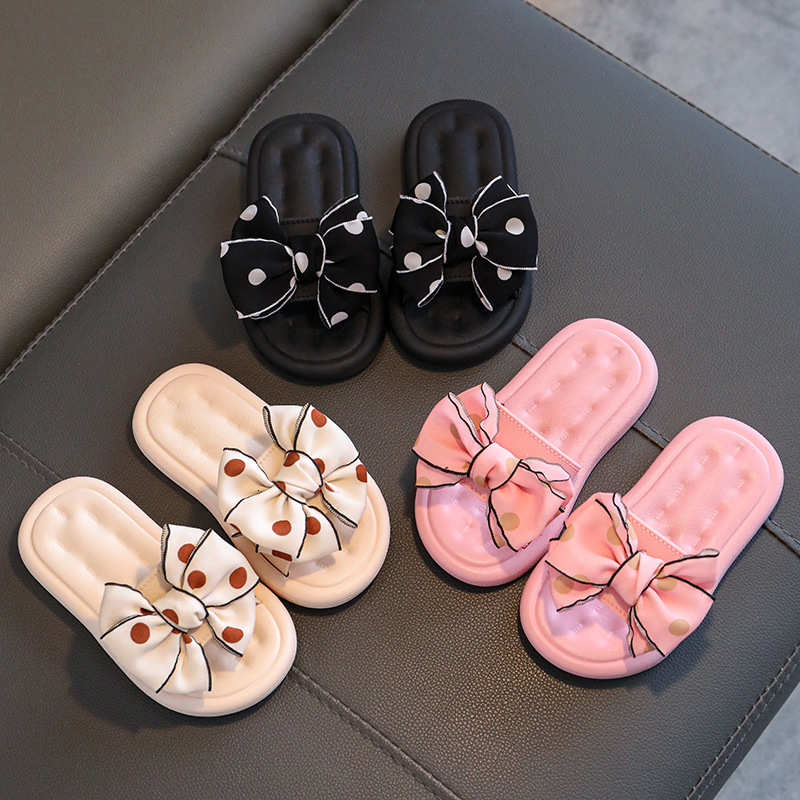Slipper 2023 Bow Flats Open Toe Slide Sandals Non slip Flip Flops Children Home Slippers Kids Girls Summer Cute Beach Shoe 230310, Beige
Slipper 2023 Bow Flats Open Toe Slide Sandals Non slip Flip Flops Children Home Slippers Kids Girls Summer Cute Beach Shoe 230310, Beige