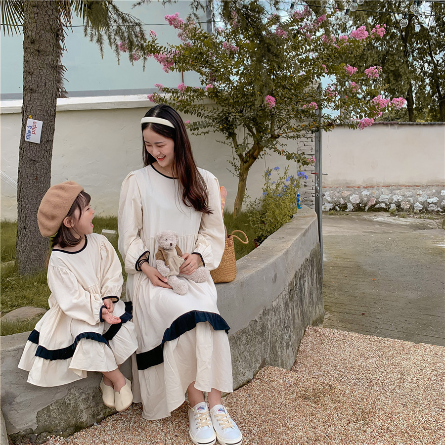 Family Matching Outfits Long Sleeve Autumn Mother And Daughter Dresses Mori Girl's Middle And Small Children's Mother Dress 230316, Beige
Family Matching Outfits Long Sleeve Autumn Mother And Daughter Dresses Mori Girl's Middle And Small Children's Mother Dress 230316, Beige