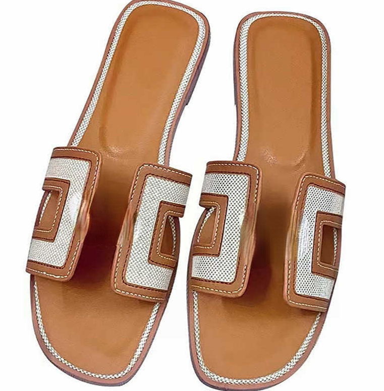 luxury Flat for Outdoors One-Word Sandals New Women's Summer Travel Holiday Color Matching Beach Slippers, Aspic
luxury Flat for Outdoors One-Word Sandals New Women's Summer Travel Holiday Color Matching Beach Slippers, Aspic