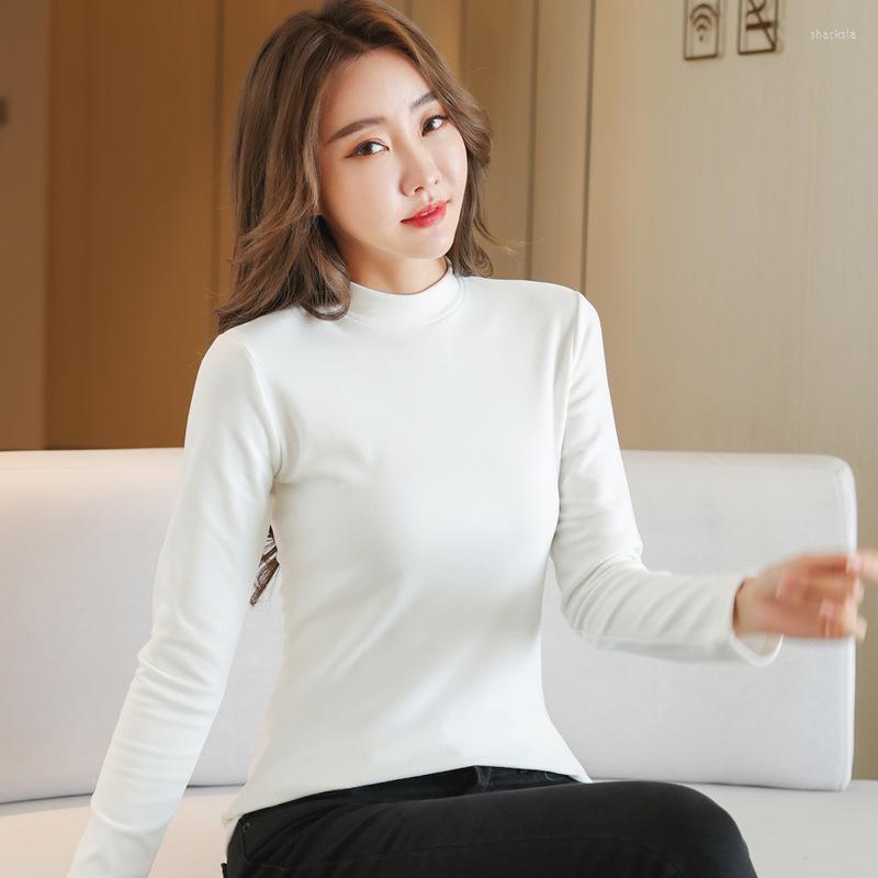 Women' T Shirts 2023 Spring And Autumn Mid-neck Long-sleeved T-shirt Korean Style Slim Ladies Bottoming Shirt Lining Women' Tops, Green
Women' T Shirts 2023 Spring And Autumn Mid-neck Long-sleeved T-shirt Korean Style Slim Ladies Bottoming Shirt Lining Women' Tops, Green