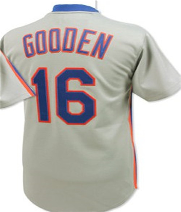 Vintage New NY York Baseball Jersey Darryl Strawberry Gary Carter Dwight Gooden Keith Hernandez Wilson Dykstra Stitched White Pinstripe Blue Grey Gree