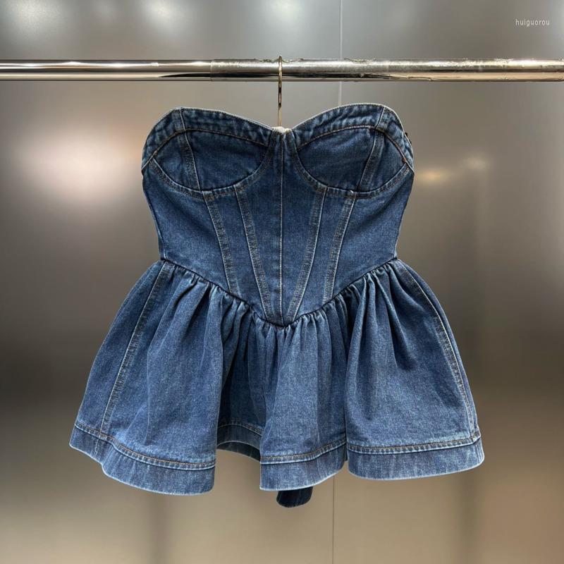 Women' Tanks BORVEMAYS 2023 Spring Summer Fashion Trend T-shirt Denim Women Solid Color Sleeveless Sexy Boob Tube Tops, Denim blue
Women' Tanks BORVEMAYS 2023 Spring Summer Fashion Trend T-shirt Denim Women Solid Color Sleeveless Sexy Boob Tube Tops, Denim blue