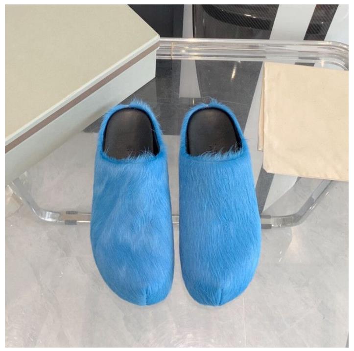 Fashion Fur Slippers Women Round Toe Horse Hair Slides Female Mohair Black Rose Red Green Mules Shoes Flat Half Slipper Woman Casual plush shoes 37 39 38 40 41 42 43 44 45
Fashion Fur Slippers Women Round Toe Horse Hair Slides Female Mohair Black Rose Red Green Mules Shoes Flat Half Slipper Woman Casual plush shoes 37 39 38 40 41 42 43 44 45