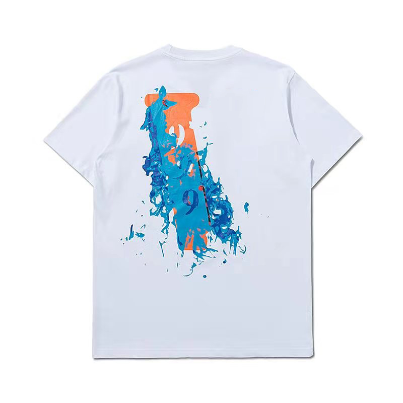 Mens T Shirts Women Designers T-shirts Apparel Tops Man Casual Back blue flame 999 letter pattern Shirt Luxurys Clothing Street Shorts
Mens T Shirts Women Designers T-shirts Apparel Tops Man Casual Back blue flame 999 letter pattern Shirt Luxurys Clothing Street Shorts