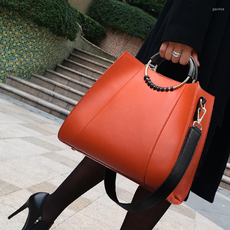 Evening Bags Large Capacity Bucket 2023 High Quality Genuine Leather Handbags Fashion Shoulder Messenger Sac A Main, Orange
Evening Bags Large Capacity Bucket 2023 High Quality Genuine Leather Handbags Fashion Shoulder Messenger Sac A Main, Orange
