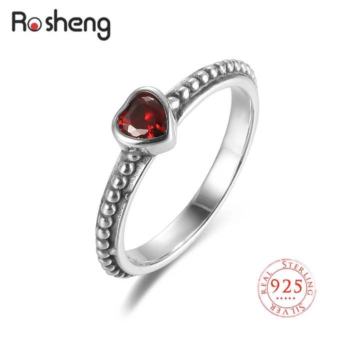 Vintage Design Heart Red Crystal Zircon Rings for Women Engagement Wedding Ring Valentines Day Gift Boho Jewelry Anillos Mujer
Vintage Design Heart Red Crystal Zircon Rings for Women Engagement Wedding Ring Valentines Day Gift Boho Jewelry Anillos Mujer