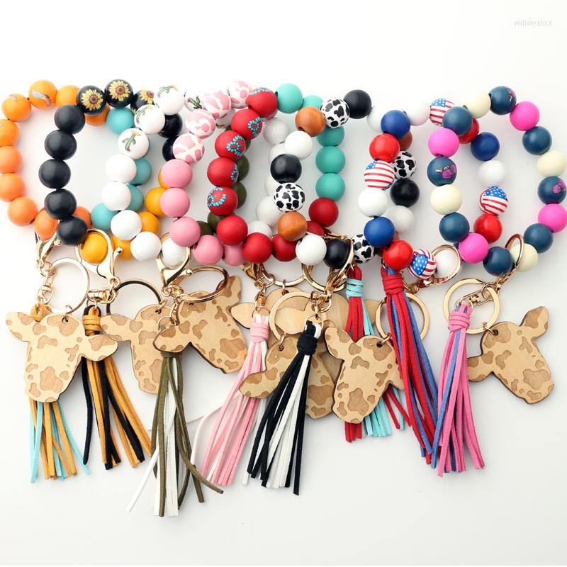 Strand 2023 Cow Beads Leather Tassel Cute Wood Bull Wooden Bead Wristlet Sliced Beef Head Western Denim Bracelet Print Keychain
Strand 2023 Cow Beads Leather Tassel Cute Wood Bull Wooden Bead Wristlet Sliced Beef Head Western Denim Bracelet Print Keychain