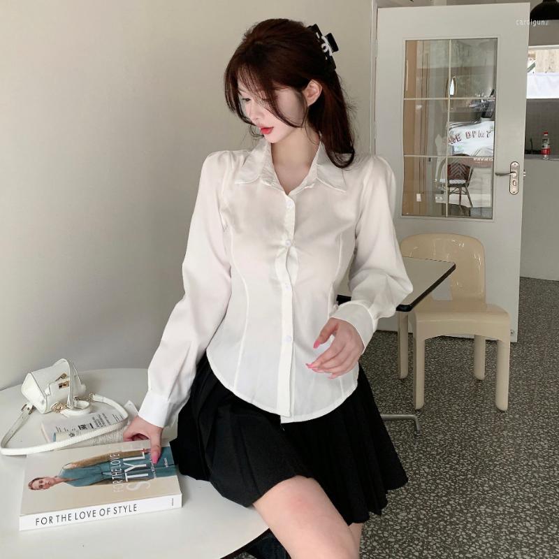 Women' Blouses Outfits Korean Style Beautiful Women' In Promotions Womens Shirts Slim Fit Waist Design Strap White Top Shirt Autumn 
Women' Blouses Outfits Korean Style Beautiful Women' In Promotions Womens Shirts Slim Fit Waist Design Strap White Top Shirt Autumn