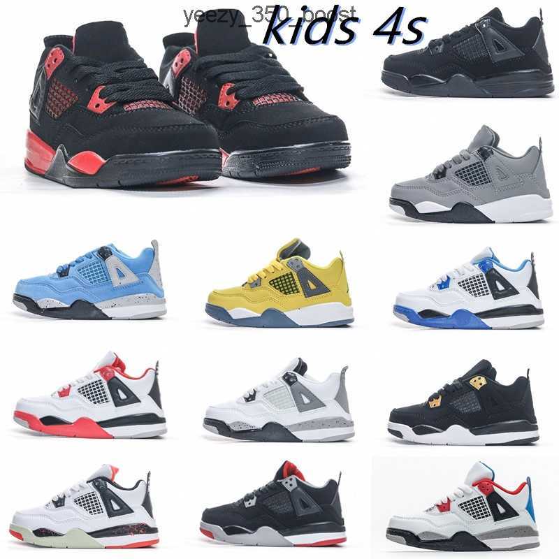 Jumpman 4s boys basketball 4 shoe Children black mid high sneaker Chicago designer military cat trainers baby kid youth 02KZ
Jumpman 4s boys basketball 4 shoe Children black mid high sneaker Chicago designer military cat trainers baby kid youth 02KZ