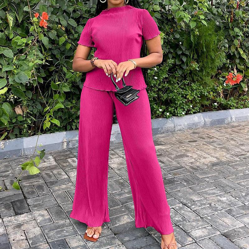 Women' Tracksuits Elegant Ribbed Loose Two Piece Suits Fashion O-neck Short Sleeve Pullover Tops & Long Pants Outfits Women Casual, 01 white
Women' Tracksuits Elegant Ribbed Loose Two Piece Suits Fashion O-neck Short Sleeve Pullover Tops & Long Pants Outfits Women Casual, 01 white