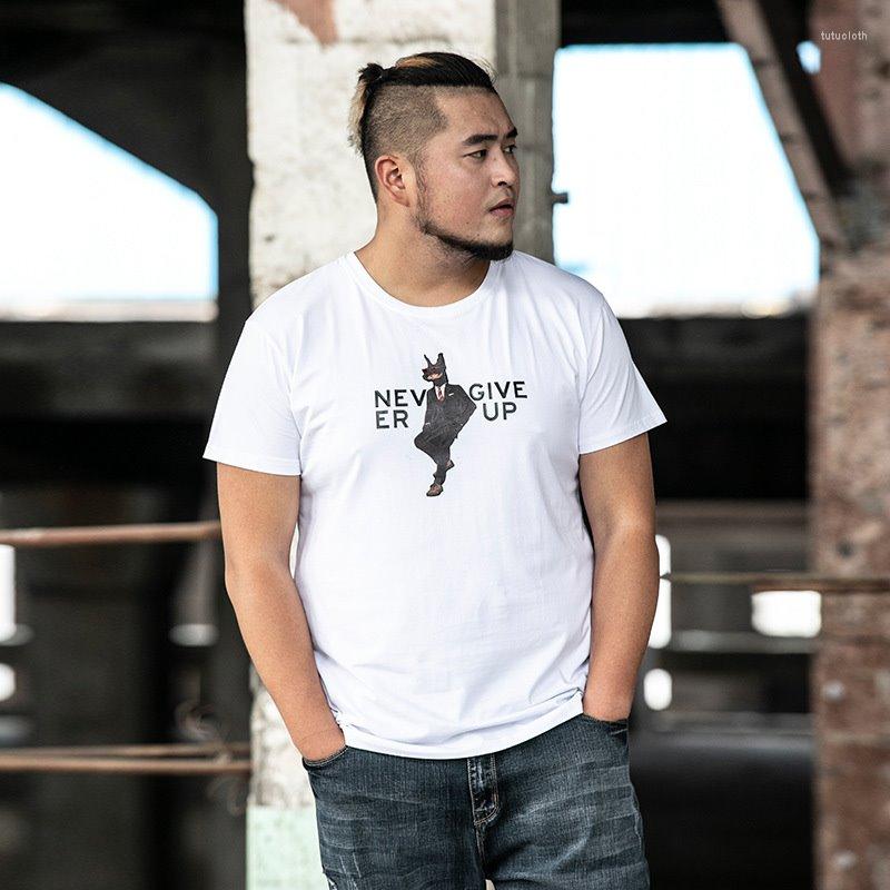 Men's T Shirts Summer Short Sleeve Cotton T-Shirt Loose Round Neck Print Large Size, White
Men's T Shirts Summer Short Sleeve Cotton T-Shirt Loose Round Neck Print Large Size, White