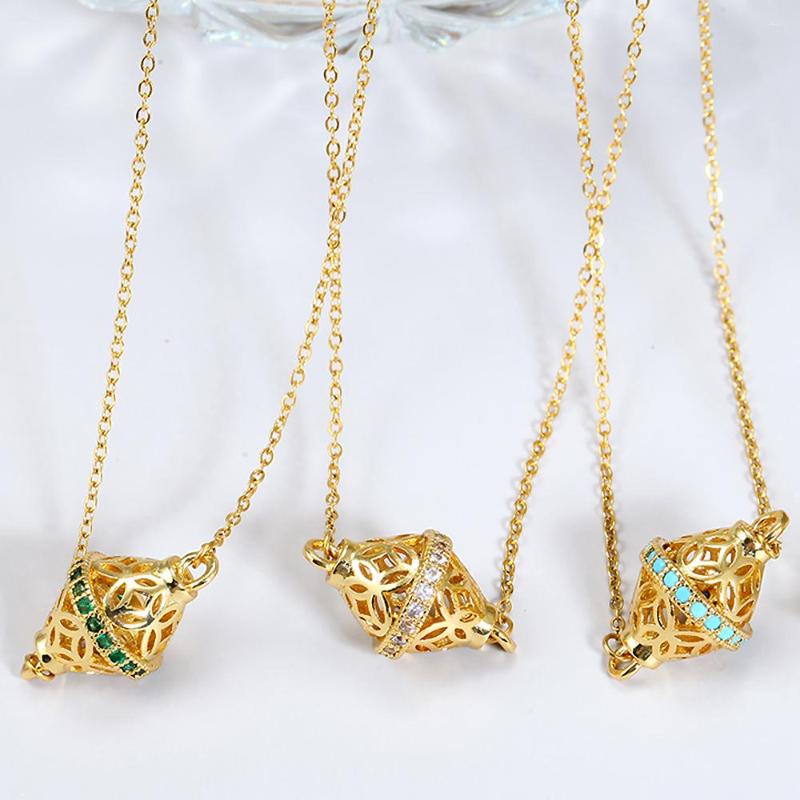 Pendant Necklaces Boho Patterned Cage Necklace For Women CZ Crystal Dangle Charms Punk Stainless Steel Long Chains Hip Hop Collares Copper
Pendant Necklaces Boho Patterned Cage Necklace For Women CZ Crystal Dangle Charms Punk Stainless Steel Long Chains Hip Hop Collares Copper