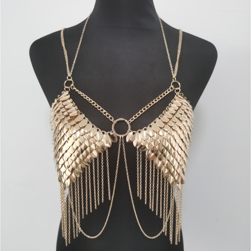 Chains Fashion RJFS24 Mermaid Gold Fish Scales Bra Layers Chainmail Dragon Scale Jewelry 2 Colors
Chains Fashion RJFS24 Mermaid Gold Fish Scales Bra Layers Chainmail Dragon Scale Jewelry 2 Colors