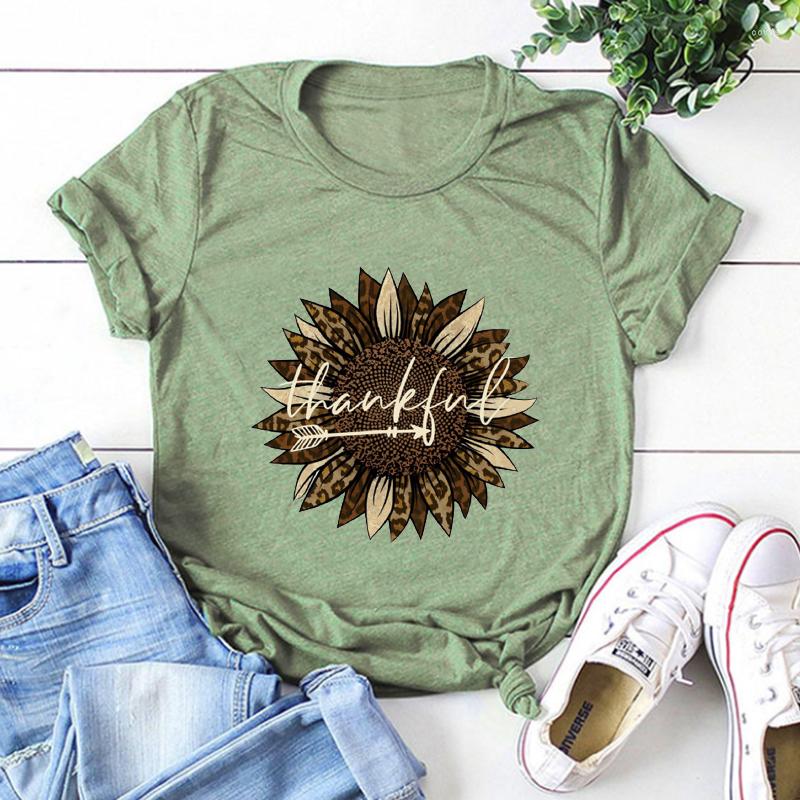 Women' T Shirts Thankful Sunflower Leopard Shirt Thanksgiving Tshirt Family Aesthetic Clothes Grateful Blessed Tees L, Sk6942-y14
Women' T Shirts Thankful Sunflower Leopard Shirt Thanksgiving Tshirt Family Aesthetic Clothes Grateful Blessed Tees L, Sk6942-y14