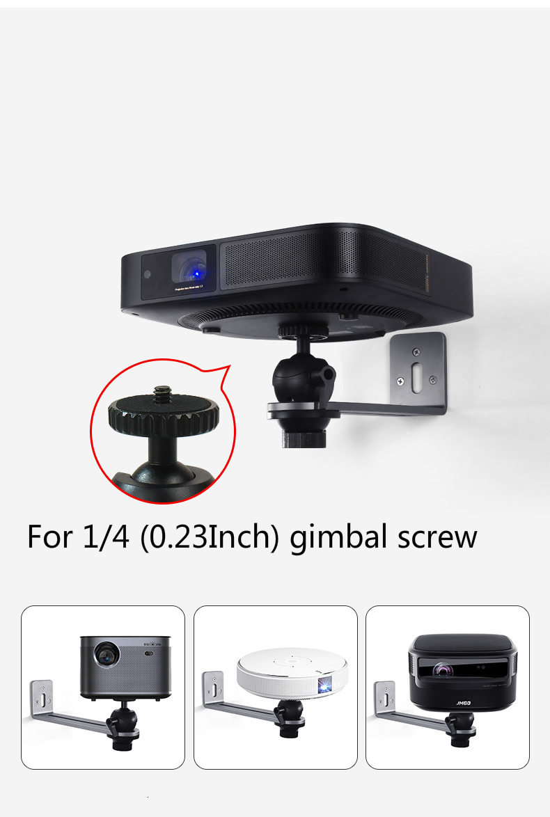 Other Projector Accessories Bracket Wall Mount adjustable Universal Stand suitable for XGIMI Z4Z6Xh3S JMGO J10G9O1 230316