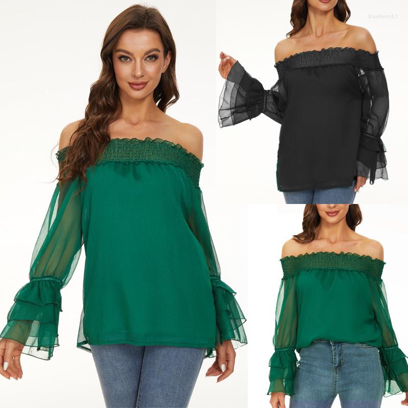 Women' T Shirts Spring Summer Fashion Women' Chiffon T-Shirts Long Sleeve Solid Sexy Off Shoulder Casual Streetwear Vintage Tops, Black
Women' T Shirts Spring Summer Fashion Women' Chiffon T-Shirts Long Sleeve Solid Sexy Off Shoulder Casual Streetwear Vintage Tops, Black