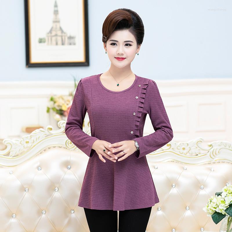 Women's T Shirts 2023 Spring Middle-Aged Mother Elegant Bottom T-Shirt Long-Sleeved O Neck Casual Top Women X159, Pink
Women's T Shirts 2023 Spring Middle-Aged Mother Elegant Bottom T-Shirt Long-Sleeved O Neck Casual Top Women X159, Pink