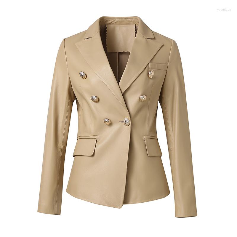 Women's Leather Arrivals Women Jackets Lady Spring Autumn Streetwear Genuine Sheepskin Blazer 2023 Female Clothing FG9074, Beige
Women's Leather Arrivals Women Jackets Lady Spring Autumn Streetwear Genuine Sheepskin Blazer 2023 Female Clothing FG9074, Beige