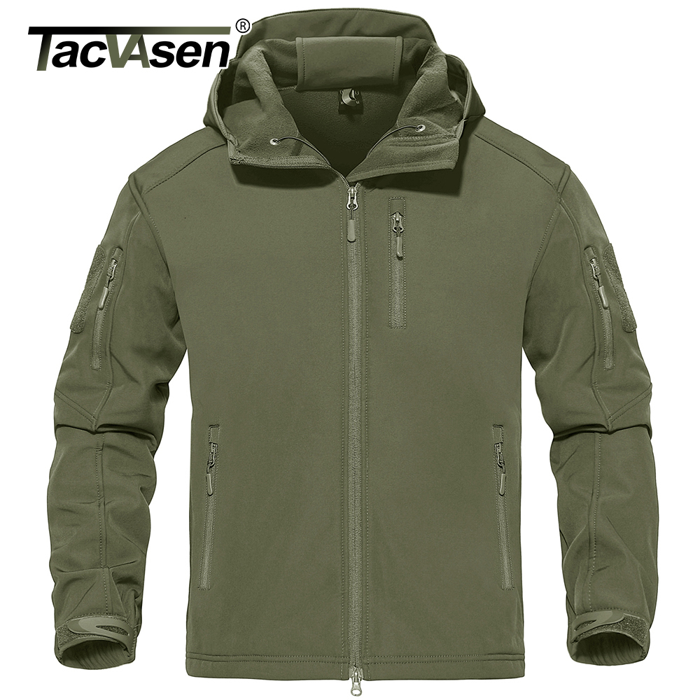 Men's Jackets TACVASEN Waterproof Tactical Jacket with Hood Mens Outdoor Airsoft Soft shell Work Fleece Jackets Coat Army Military Windbreake 230316, Khaki
Men's Jackets TACVASEN Waterproof Tactical Jacket with Hood Mens Outdoor Airsoft Soft shell Work Fleece Jackets Coat Army Military Windbreake 230316, Khaki