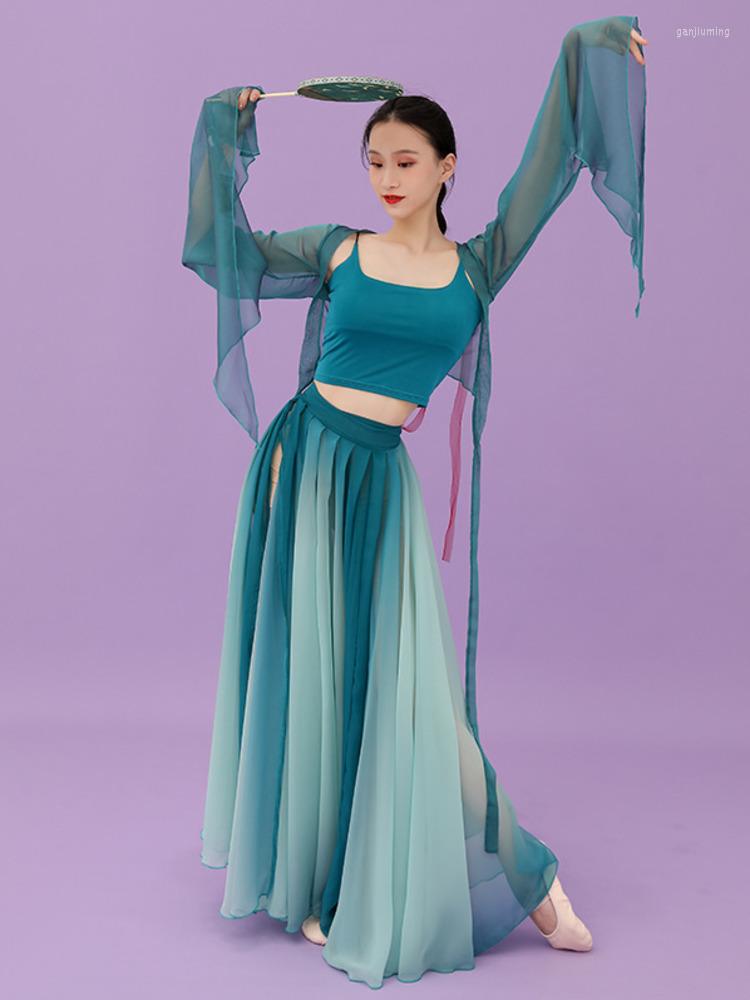 Stage Wear Classical Dance Hanfu Performance Practice Clothes Adult Female Mesh Top, Wt03 blue vest
Stage Wear Classical Dance Hanfu Performance Practice Clothes Adult Female Mesh Top, Wt03 blue vest