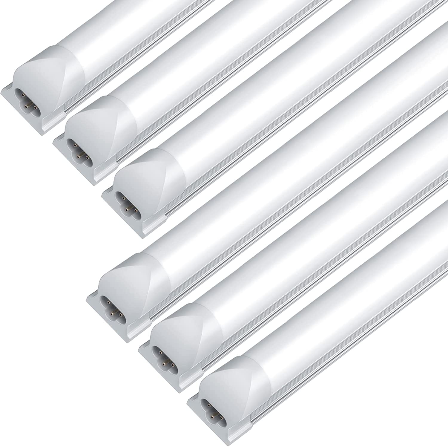 8ft led light tube wholesale 72W Led Tubes T8 8feet FA8 Single Pin G13 R17D Integrated Double Sides smd2835 AC85-265V Shop lights garage fixtures ETL