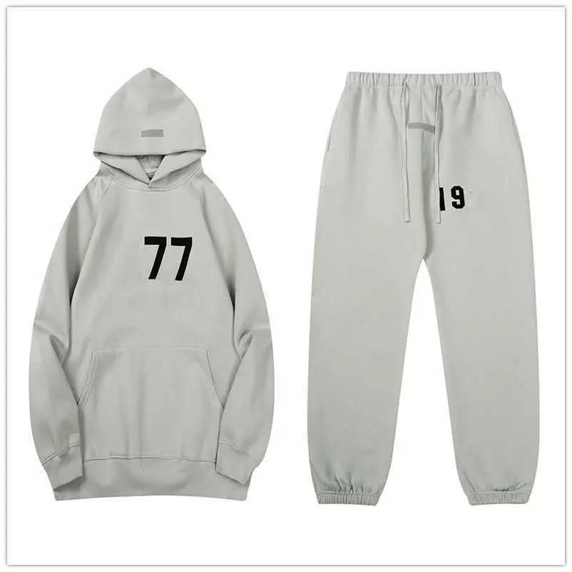 23 New Hoodie Sweatpants High Street Brand Ess Silicone Small Letters Reflective Flocking Autumn and Winter Unisex Fashion Style Plus Velvet Oversized Wma1, Khaki flocking logo
23 New Hoodie Sweatpants High Street Brand Ess Silicone Small Letters Reflective Flocking Autumn and Winter Unisex Fashion Style Plus Velvet Oversized Wma1, Khaki flocking logo