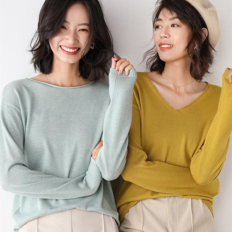 Women' Sweaters MRMT 2023 Brand Women' Round Neck And V-Neck Loose Women Sweater Wild Woman Bottoming Shirt For Female, Black
Women' Sweaters MRMT 2023 Brand Women' Round Neck And V-Neck Loose Women Sweater Wild Woman Bottoming Shirt For Female, Black