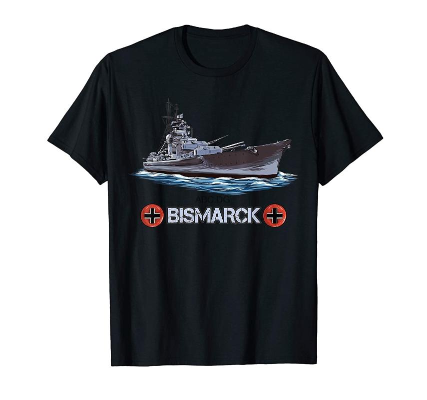 Men' T Shirts Vintage World War 2 German Navy Otto Von Bismarck Battleship T-Shirt, Men-darkpurple
Men' T Shirts Vintage World War 2 German Navy Otto Von Bismarck Battleship T-Shirt, Men-darkpurple