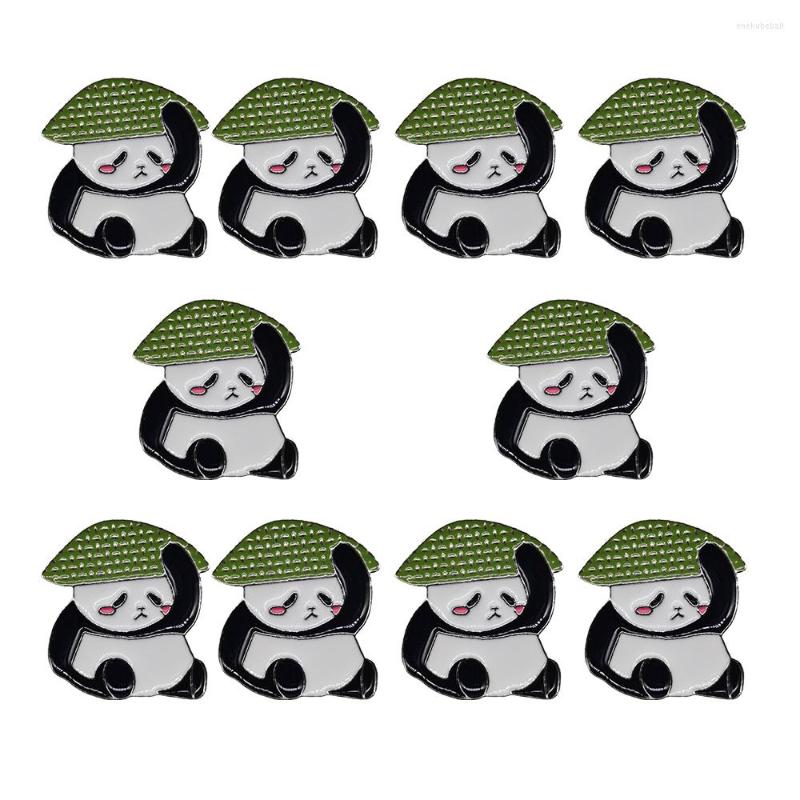 Brooches 10pcs Enamel Pin Anime Badge Cute Panda Brooch Lapel Jeans Shirt Bag Lovely Animal Jewelry Accessories
Brooches 10pcs Enamel Pin Anime Badge Cute Panda Brooch Lapel Jeans Shirt Bag Lovely Animal Jewelry Accessories