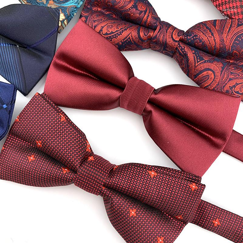 Bow Ties Paisley Red Wedding For Men Butterfly Cravat British Fashion Bowknot Adult Classic Adjustable Bowties Plaid Men's Tie
Bow Ties Paisley Red Wedding For Men Butterfly Cravat British Fashion Bowknot Adult Classic Adjustable Bowties Plaid Men's Tie