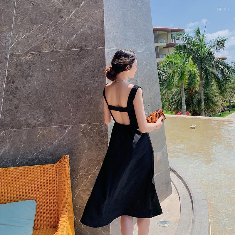 Casual Dresses Women Long Backless Black Tank Dress Summer 2023 Runway Elegant Vintage Korean Fairy Beach Vacation Party Night
Casual Dresses Women Long Backless Black Tank Dress Summer 2023 Runway Elegant Vintage Korean Fairy Beach Vacation Party Night
