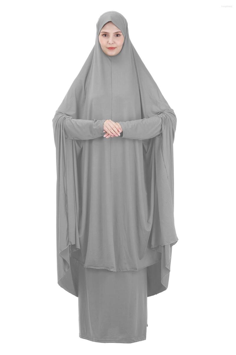 Ethnic Clothing Jilbab Abaya Dubai Women Khimar Hijab Prayer Dress Caftan Islamic Ramadan Robe Femme Musulmane Two Piece Muslim Sets
Ethnic Clothing Jilbab Abaya Dubai Women Khimar Hijab Prayer Dress Caftan Islamic Ramadan Robe Femme Musulmane Two Piece Muslim Sets