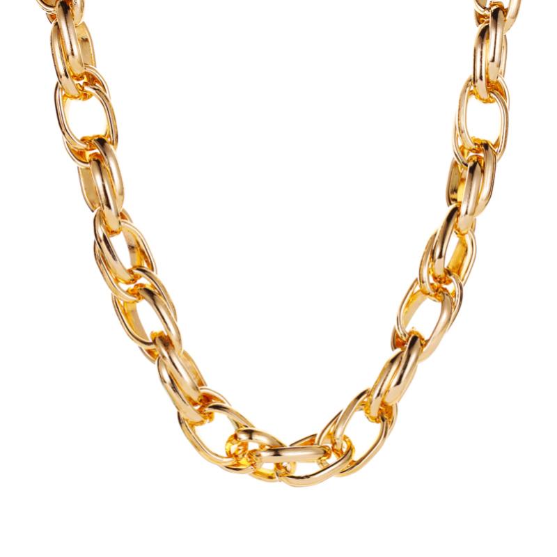 Choker Golden White Alloy Thick Chain Punk Style Simple Necklace Women's Accessories Jewelry For Girls Chokers
Choker Golden White Alloy Thick Chain Punk Style Simple Necklace Women's Accessories Jewelry For Girls Chokers