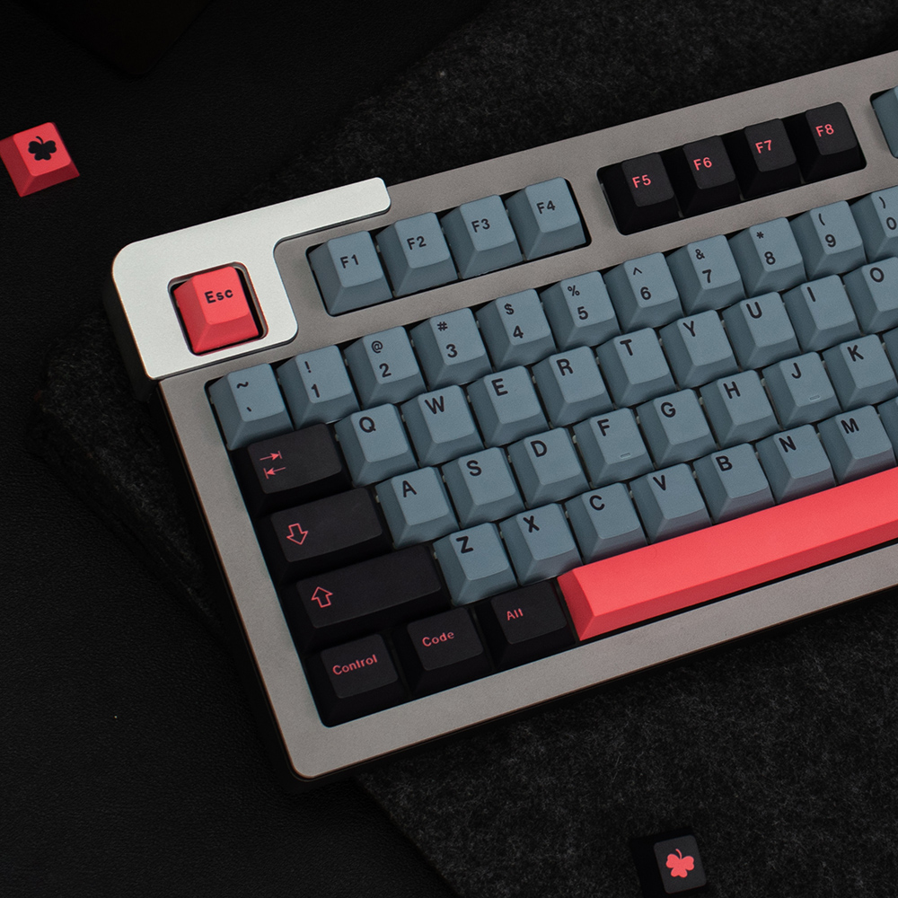 GMK 8008 Large Set Cherry Profile PBT Keycap DYE-SUB English Custom Personality Keycaps For Mechanical Keyboard 61/64/68/75