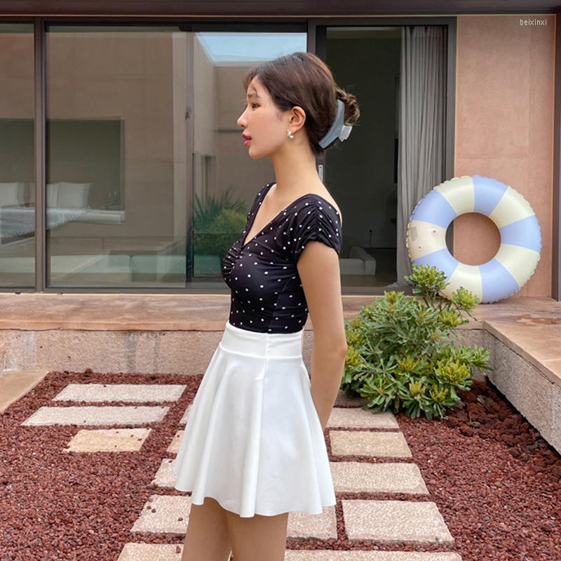 Women's Swimwear 2023 Black Slimming Swimsuit With Skirt Push Up Bikini One Piece Dot Bathing Suit Korean Style Beachwear Summer, Picture shown
Women's Swimwear 2023 Black Slimming Swimsuit With Skirt Push Up Bikini One Piece Dot Bathing Suit Korean Style Beachwear Summer, Picture shown