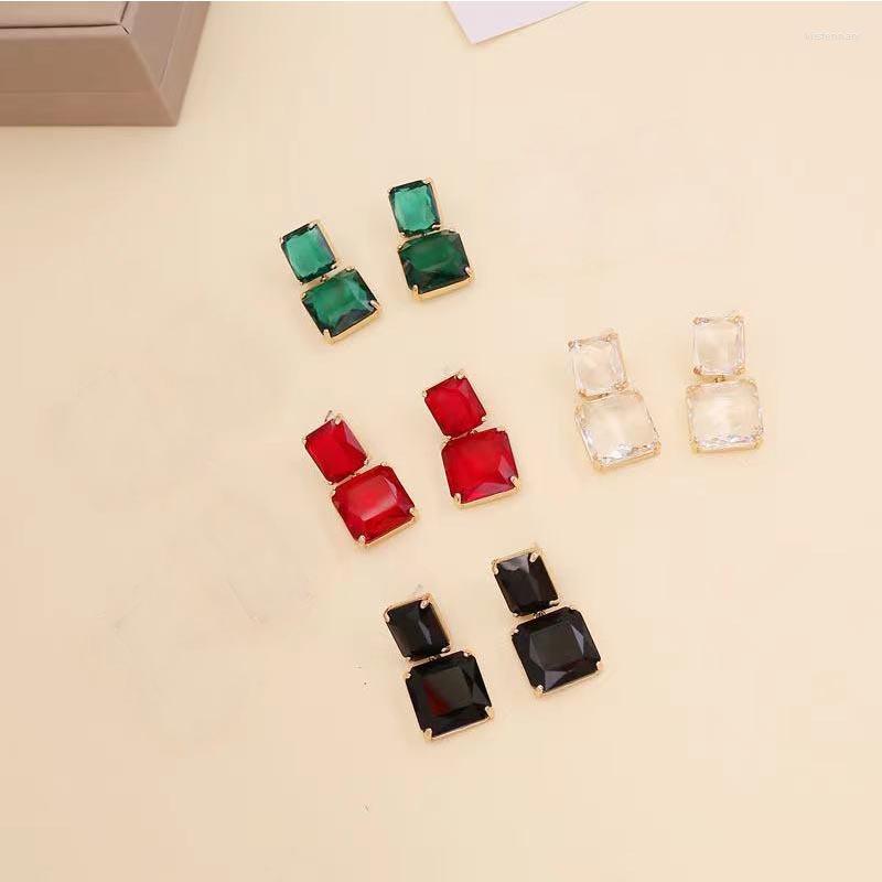 Stud Earrings 2023 Macaron Square Crystal Ear Studs European And American Style Design Sense Long Accessories Wholesale
Stud Earrings 2023 Macaron Square Crystal Ear Studs European And American Style Design Sense Long Accessories Wholesale