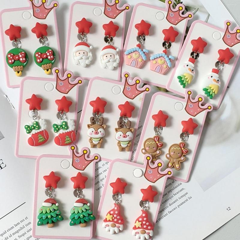 Backs Earrings Designs Christmas Ornaments Clip On For Women Girls Santa Claus Snowman No Pierced Jewelry
Backs Earrings Designs Christmas Ornaments Clip On For Women Girls Santa Claus Snowman No Pierced Jewelry