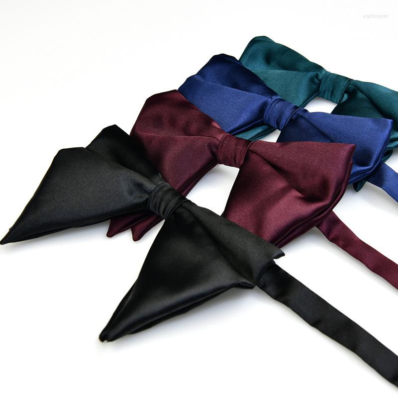Bow Ties Classic Black Bowties Adult Mens Big Butterfly Cravat Solid Color Formal Business For Men Wine Red Wedding Party Bowtie
Bow Ties Classic Black Bowties Adult Mens Big Butterfly Cravat Solid Color Formal Business For Men Wine Red Wedding Party Bowtie